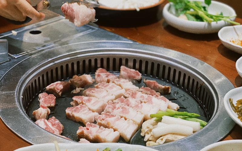 Món nướng đặc sắc tại nhà hàng thảo điền