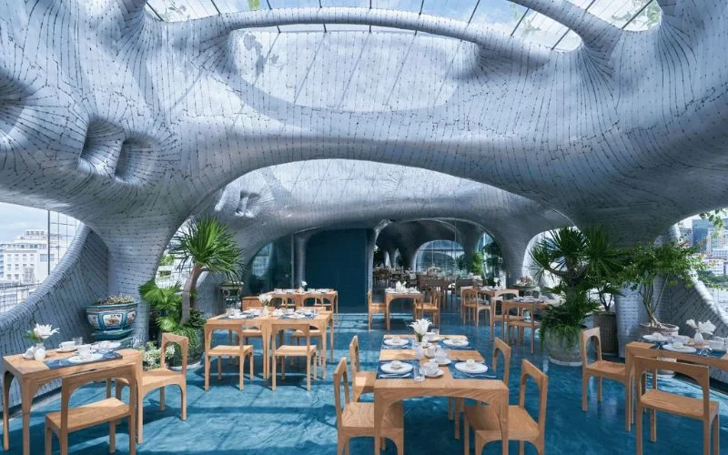 Không gian kiến trúc độc đáo tại Smith's Kitchen & Bar