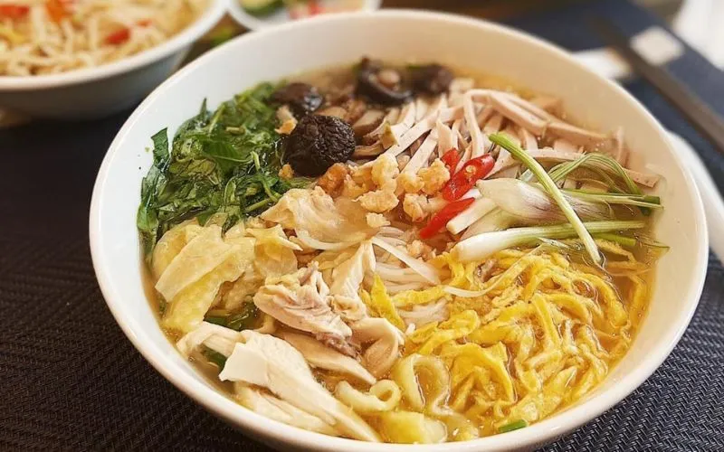 Món ăn từ sợi và nước được ghi nhận kỷ lục thế giới 