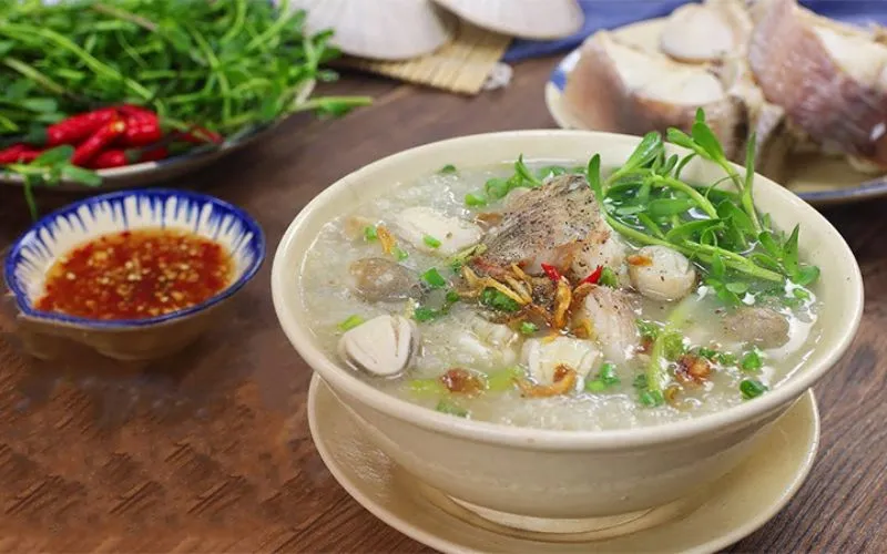Cháo cá rau đắng mộc mạc trong bữa cơm miền quê Nam Bộ